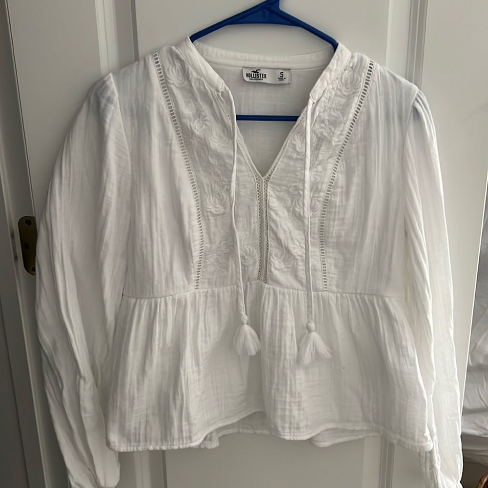 Hollister Long Sleeve Blouse